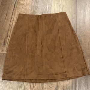 Small brown Abercrombie skirt
